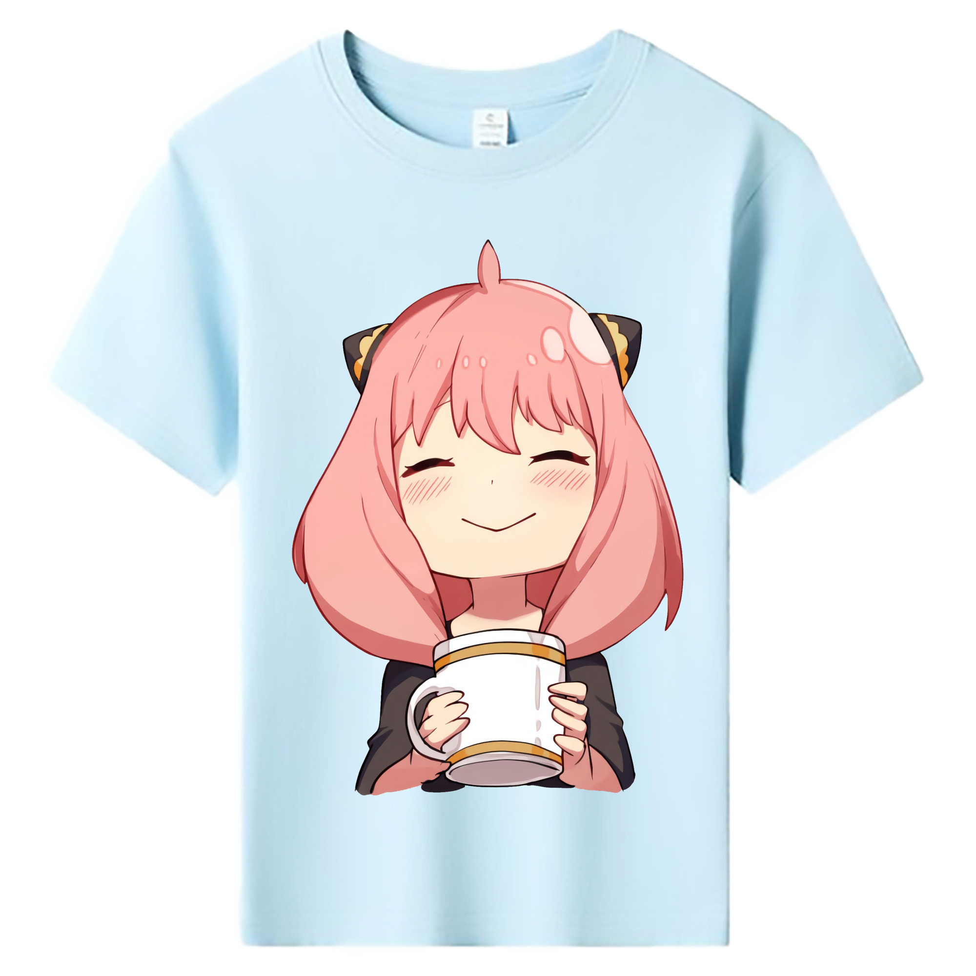 （画像用） SPY×FAMILY间谍家家酒 綿100％キッズTシャツ（フロントプリント）